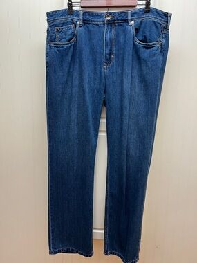 Tommy Bahama Straight-Leg Men’s Jeans in Deep Blue Denim